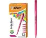 BIC Brite Liner Highlighters, Chisel Tip, 12-Count Pack of Pink Highlighters, Ideal Highlighter Set for Organizing an...