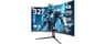 ZZA 32 Inch Curved Gaming Monitor 4K 160HZ Computer Monitor UHD 3840 * 2160P VA Screen, 1500R Curved, Supports AMD Fr...