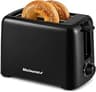 Elite Gourmet 2-Slice Cool-Touch Toaster, 1.25" Extra-Wide Slots, 6 Shades | Black, Cancel, Bagels & Thick Bread, ECT...