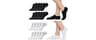 MONFOOT Men's/Women's 10-20 Pairs Thin Cotton Low Cut Ankle Socks, Multipack