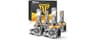 Termitor 𝐏𝐫𝐨-𝐆𝐫𝐚𝐝𝐞 H11 9005 Light Bulbs Combo, 𝟏𝟕𝟎,𝟎𝟎𝟎𝐋𝐌 Brightness, 6500K Bright White Light, DIY Ea...