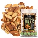 Premium Wild Harvested Raw Brazil Nuts, 1 lb (16oz) – High Selenium, Batch Tested Peanut & Gluten Free, Non-GMO, Kosh...