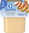 Gerber Stage 2 Apple Chicken Baby Food, 4 Oz, 16 Pack