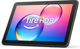 Amazon Fire HD 8 tablet (newest model), 8” HD Display, 4GB memory, 64GB, responsive and vibrant, designed for portabl...
