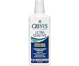 CloSYS Ultra Sensitive Mouthwash, 32 Oz, Alcohol Free Mouthwash, Unflavored Mouth Wash, Dye Free, pH Balanced, Helps ...