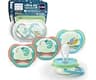 Philips Avent Ultra Air Nighttime Pacifiers - Orthodontic Design, for Babies 6-18 Months, Glow in the Dark, Soft Sili...
