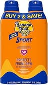 Banana Boat Sport Ultra SPF 50 Sunscreen Spray | Banana Boat Sunscreen Spray SPF 50, Water Resistant, Oxybenzone Free...