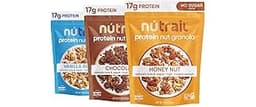 NuTrail 17g Protein Nut Granola Cereal, Variety Pack, No Sugar Added, Keto, Low Carb, Gluten Free, Grain Free, Health...
