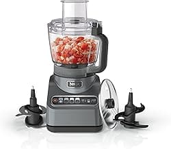 Ninja Food Processor, Professional Plus, 1000 Peak Watts, 4 Functions for Chopping, Slicing, Purees & Dough with 9-Cu...