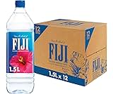 FIJI Natural Artesian Bottled Water 1.5 Liters / 50.7 Fl Ounce (Pack of 12) - 100% Natural Electrolytes
