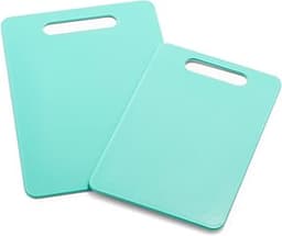 GreenLife Cutting Board Set 8x12" & 10x14", Extra Durable, Meal Prep, Non-Slip, Grip Handles, Crack Resistant, Dishwa...