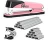 Metal Stapler Heavy Duty 50 Sheet Capacity with 1750 Staples and Staple Remover, Full Strip Staplers for Desk, No Jam...