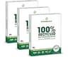 PrintWorks 100% Recycled Printer Paper 8.5" x 11" White - 20 lb Copy & Multipurpose Computer Paper - 3 Packs, 1200 Sh...