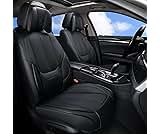 Coverado Car Seat Covers 5 Pieces, Full Set Universal Seat Covers for Cars, Waterproof Nappa Leather Auto Seat Protec...