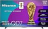 Hisense 75" QD7 Mini-LED 4K Smart Fire TV - QLED, 144Hz, HDR10+, Dolby Vision/Atmos, Game Mode Pro, Alexa Built-in (7...