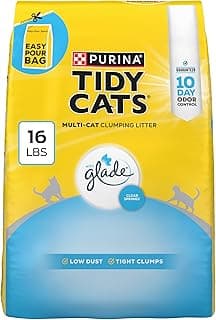 Purina Tidy Cats Clumping Multi Cat Litter, Glade Clear Springs - 16 lb. Bag