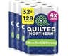Quilted Northern Ultra Soft & Strong Toilet Paper, 32 Mega Rolls = 128 Regular Rolls, 4X Stronger*, Premium Soft Toil...