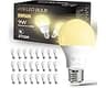 dalattin 24 Pack LED Light Bulbs Soft White 2700K, 60 Watt Equivalent A19 Standard Bulbs, E26 Base, 800 LM, Efficient...