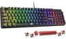 Redragon Mechanical Gaming Keyboard Wired, 11 Programmable Backlit Modes, Hot-Swappable Red Switch, Anti-Ghosting, Do...