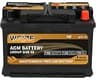 Weize Platinum AGM Battery BCI Group 48-12v 70ah H6 Size 48 Automotive Battery, 120RC, 760CCA, 36 Months Warranty, Di...