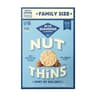 Blue Diamond Almonds Nut-Thins Gluten Free Cracker Crisps, Hint Of Sea Salt, Family Size, Sea Salt, 7.7 oz (Pack of 1)