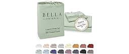Bella Coterie Luxury Bamboo Viscose Twin Size Sheet Set | 100% Organically Grown | Ultra Soft | Cooling for Hot Sleep...
