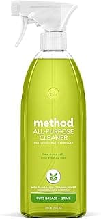 Method All-Purpose Cleaner Spray, Lime + Sea Salt, Perfect for Most Counters, Tiles, Stone, and More, 28 oz Spray Bot...