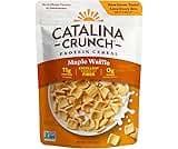 Catalina Crunch Protein Cereal - Sugar Free Breakfast Cereal with 11g of Protein - Gluten Free - Maple Waffle - 9 oz....