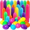 2000Pcs Easter Eggs,2.35" Assorted Bright Colors Plastic Easter Eggs for Easter Hunt,Easter Themed,Decorations,Basket...