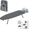 ZOES HOMEWARE Metal Mesh Panel Tabletop Ironing Board | Foldable Iron Board | Heavy Duty Small Iron Board with Heat R...