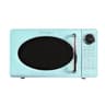 Nostalgia Retro Microwave Oven - 0.7 Cu Ft, 700-Watt Countertop Size with Glass Turntable, Child Safety Lock, 8 Auto-...
