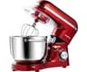 Aucma Stand Mixer,6.5-QT 660W 6-Speed Tilt-Head Food Mixer, Kitchen Electric Mixer with Dough Hook, Wire Whip & Beate...