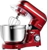 Aucma Stand Mixer,6.5-QT 660W 6-Speed Tilt-Head Food Mixer, Kitchen Electric Mixer with Dough Hook, Wire Whip & Beate...
