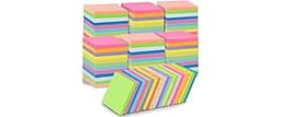 60 PCS Sticky Notes Bulk 3x3 Inch Colorful Sticky Notes 75 Sheets/Pad 12 Colors, Adhesive Sticking Self-Stick Multico...