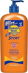 Banana Boat Sport Ultra SPF 50 Sunscreen Lotion, 12oz | Banana Boat Sunscreen SPF 50 Lotion, Oxybenzone-Free, Sunbloc...