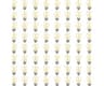 GvvooHome 64 Pack S14 LED Bulbs for Outdoor String Lights, Warm White, 1W | 120V, 11W Equivalent, Shatterproof Replac...