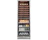 Ca'Lefort Wine Fridge Dual Zone, 185 Can and 77 Bottle 24 Inch Wine Cooler Refrigerator, 34-65°F Cooler with Glass Do...