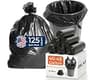 Delxo 40-45 Gallon Trash Bags, 125 Count, 40×45'' Large Black Garbage Bags | Star-Seal Can Liners for Home, Kitchen, ...
