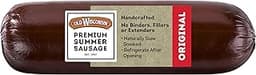 Old Wisconsin Premium Summer Sausage, 100% Natural Meat, Charcuterie, Ready to Eat, High Protein, Low Carb, Keto, Glu...