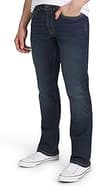 Quiksilver Men's 5 Pocket Straight Fit Stretch Waist Denim Jeans