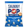 SkinnyPop White Cheddar Popcorn, Whole Grain Gluten-Free Snack, 8 oz Bag