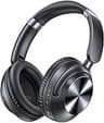 TAGRY Hybrid Active Noise Cancelling Headphones 100H Playtime Wireless Over Ear Bluetooth Headphone with Fast Chargin...