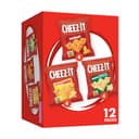 Cheez-It Cheese Crackers, Baked Snack Crackers, Lunch Snacks, Variety Pack, 12.1oz Box (12 Packs)