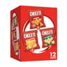 Cheez-It Cheese Crackers, Baked Snack Crackers, Lunch Snacks, Variety Pack, 12.1oz Box (12 Packs)