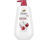 Dove Body Wash with Pump Revitalizante Cherry & Chia Milk, for Renewed, Healthy Looking Skin, Moisturizing Gentle Ski...