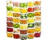 Dipoo 60 Sets (120-Piece) Deli Containers with Lids 16 oz, Leak-Proof & BPA Free Airtight Takeout Plastic Food Storag...