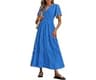 PRETTYGARDEN Women's Summer Hollow Out Eyelet Maxi Dress | Boho Dresses, Smocked Waist, Short Sleeve, V Neck, A-Line,...