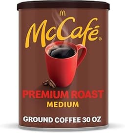McCafe Premium Roast, Medium Roast Ground Coffee, 30 oz Canister