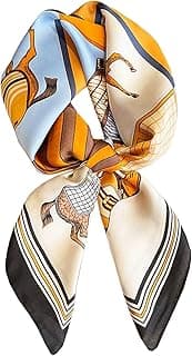 Dailyacc Hair Bandanas Scarf For Women Lightweight Fashion Neck Silk Satin Head Scarves For Sleeping Handbags Scarf