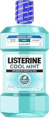 Listerine Cool Mint Alcohol-Free Mild Mouthwash, Oral Rinse Kills 99.9% of Germs That Cause Bad Breath, Less Intense ...